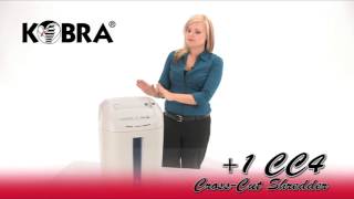Kobra +1 CC4 Cross Cut Shredder