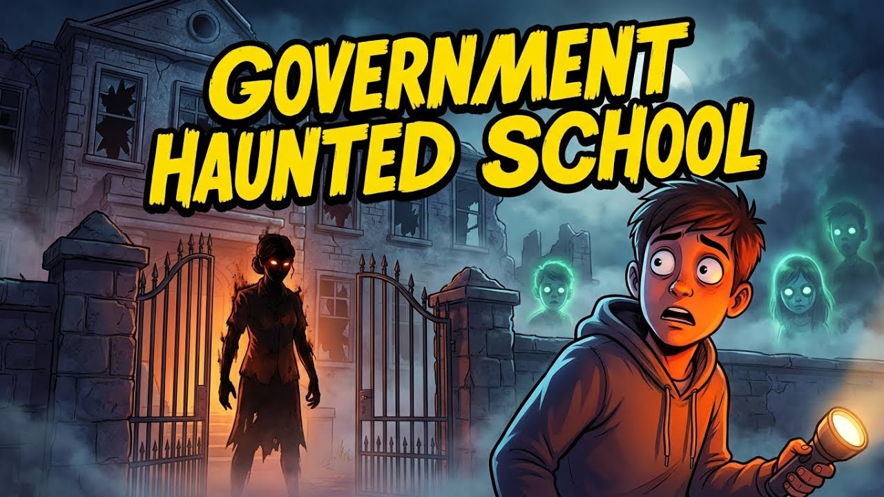 Government Hunted School 😱 | Horror Anime Animation Story 2026