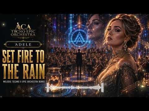 Adele - Set Fire To The Rain | Epic Orchestra Melodic Techno Cover