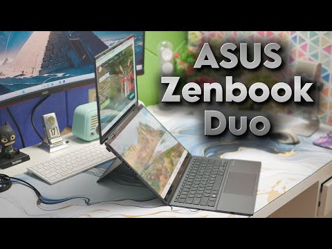 Видео: Уникальный ноутбук с двумя экранами - ASUS Zenbook Duo 2024