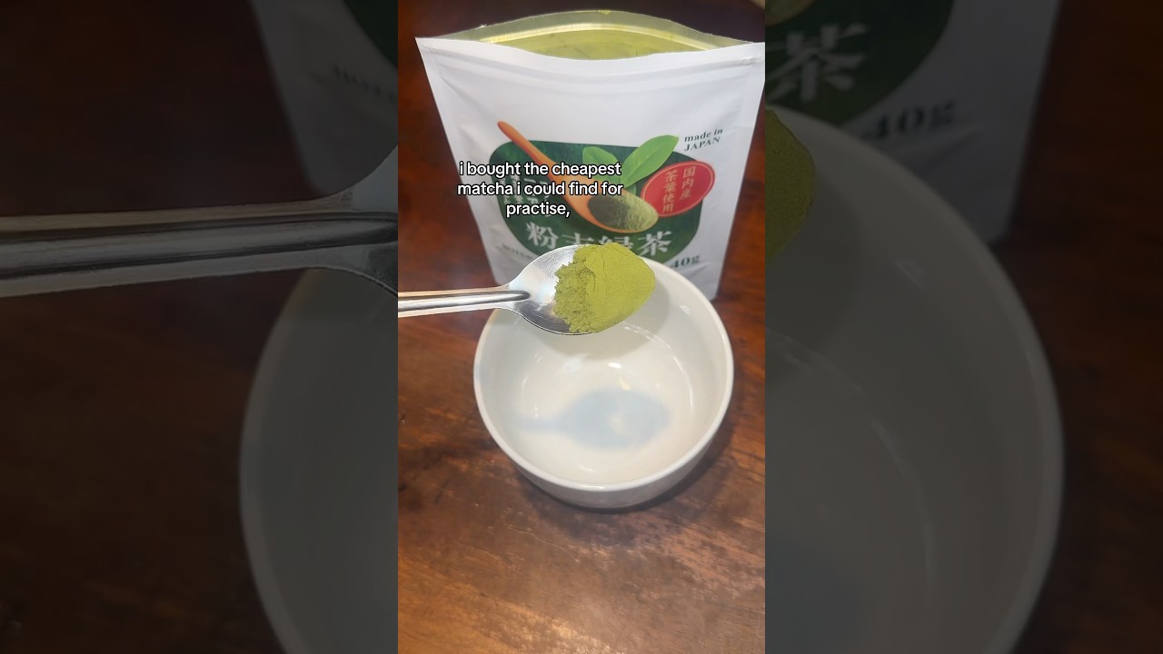 matcha FAIL! #matcha #barista #productivity #dayinthelife #morningroutine #asmr #drink #cozy