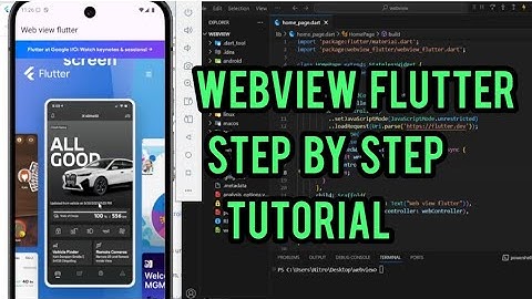WebView Flutter Tutorial Step by Step 2025