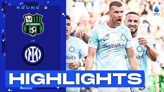 Sassuolo-Inter 1-2 | Dzeko seals first win in three for Inter: Goals \& Highlights | Serie A 2022\/23