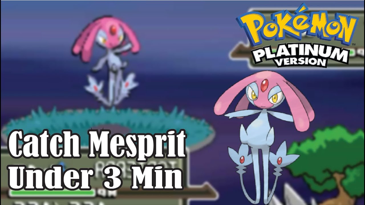 How to Catch Mesprit Pokemon Platinum YouTube How to Catch Mesprit Pokemon Platinum YouTube