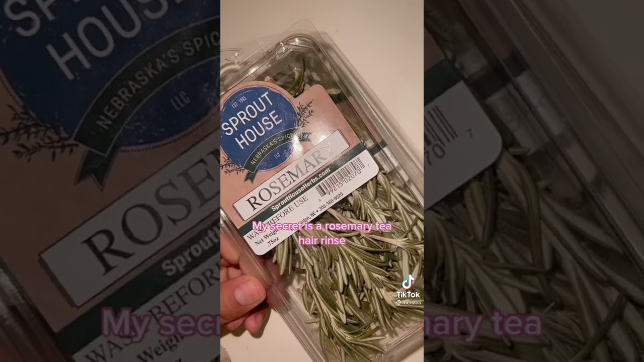 The usefulness of Rosemary tea for growing your hair YouTube