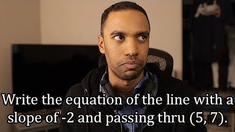 Forms of Linear Equations