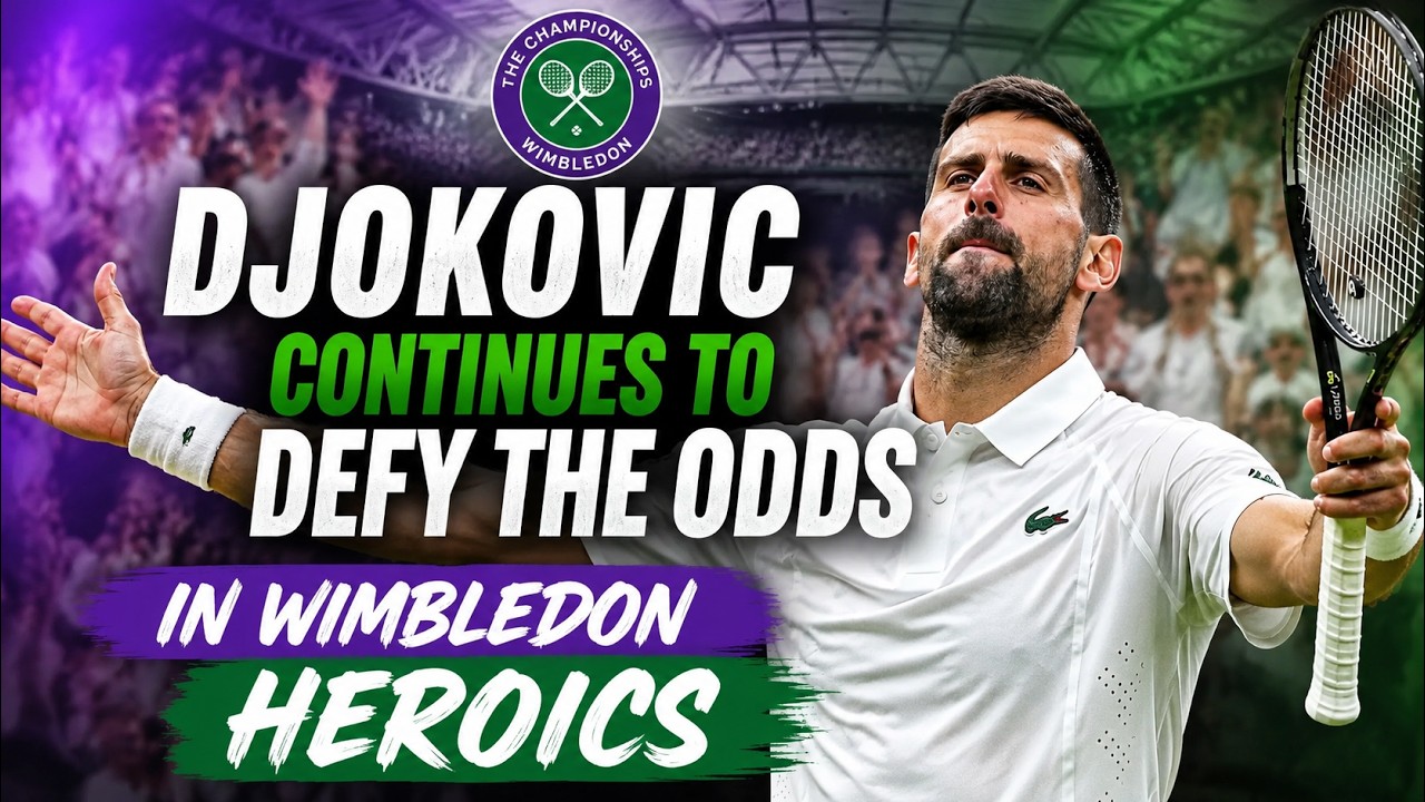 Miracle man: Djokovic defies belief & father time in five-set Wimbledon epic win vs Auger-Aliassime