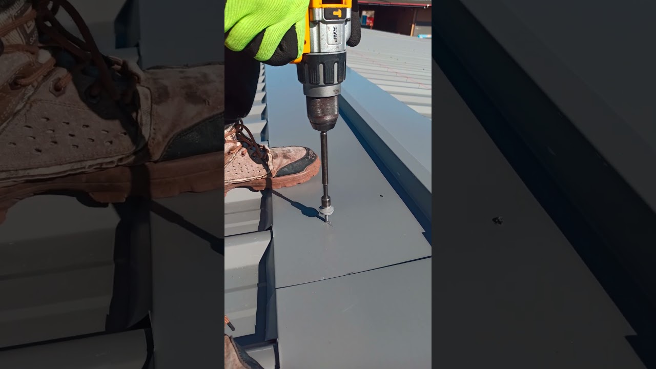 Drilling Roofing Screws Like a Pro 🛠️ | SL Sparky NZ 