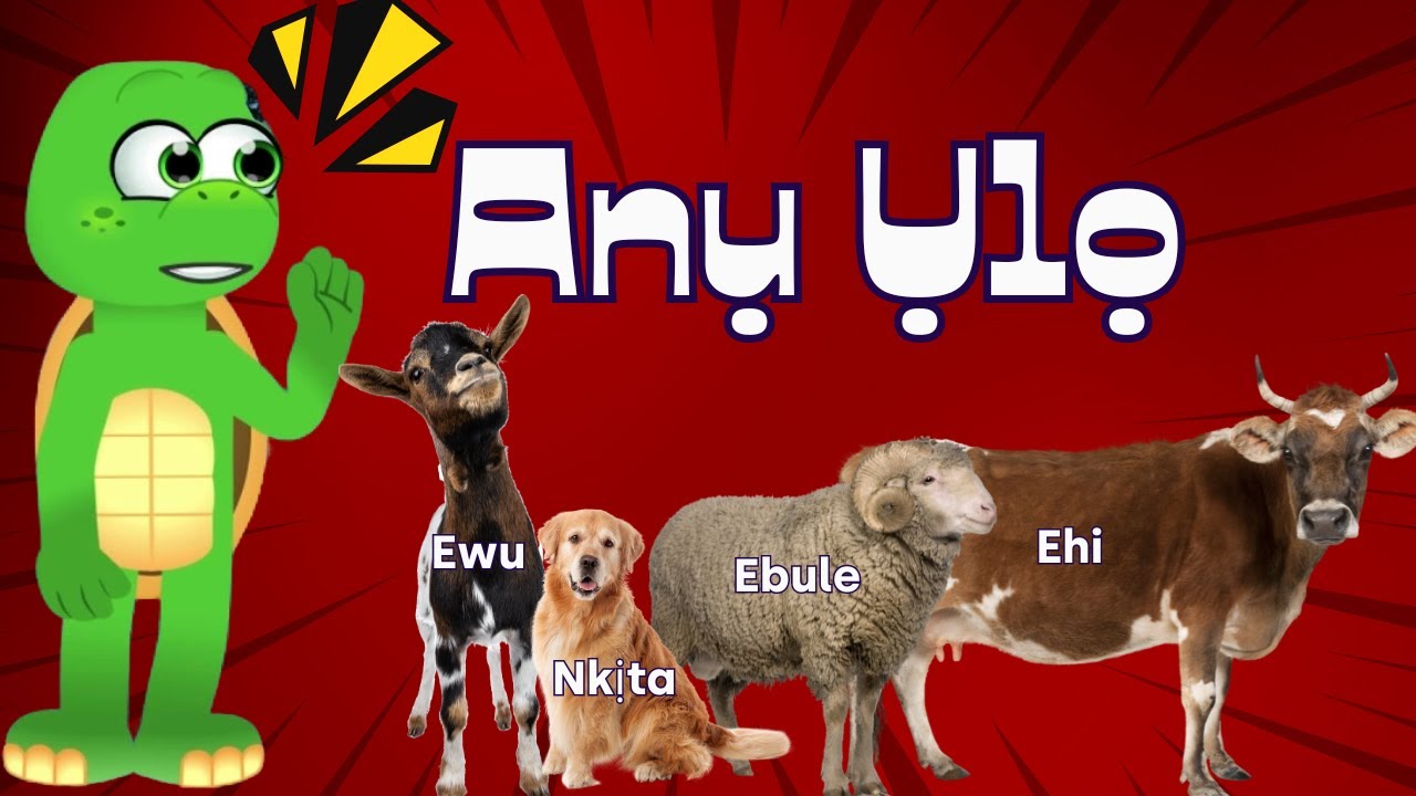 Learn About Domestic Animals With Maazị Nnabe | Igbo Educational Children's Video