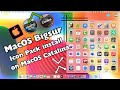 install macOS Bigsur Icons Pack On macOS Catalina