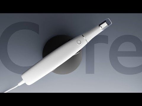 3д сканер внутрішньоротовий стоматологічний ротовий TRIOS CORE 3Shape, видео 1