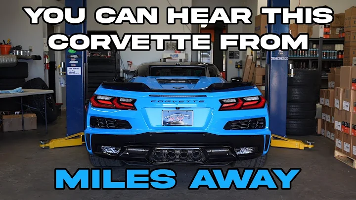 We Just made This C8 Z06 Corvette Sound Like An F1 Car | Fabspeed Performance Exhaust Install