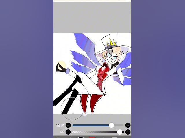 If Lucifer wasn't casted away from Heaven pt. 2 #hazbinhotel #lucifermorningstar #trending #viral