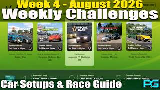 Gran Turismo 7 | Weekly Challenges Guide August Week 4 2026 screenshot 1