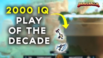 200 IQ PLAY OF THE DECADE! Brawlhalla twitch highlights #9 (Strings, 0 to death,combos..)