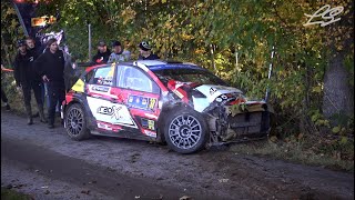 WRC Central European Rally 2023 | Best moments, Max attack & Crash