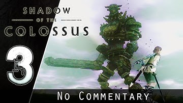 Shadow of the Colossus Walkthrough Part 3 - Gaius (PS3 Remaster) No Commentary