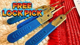 Score a Pro Lock Pick Giveaway