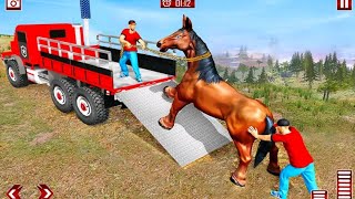 Wild Animais Transport = Jogo simulador de Transporte de animais selvagens e Dinosauros  Gameplay screenshot 1