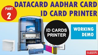 🖨️ DataCard Ep2 - Printing Aadhar Card, ID Cards with SD360 Printer | AbhishekID.com screenshot 5