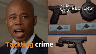 NYC Mayor Eric Adams cracks down on gun violence