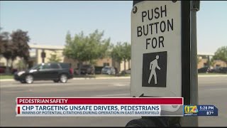 CHP conducting pedestrian safety operation Friday