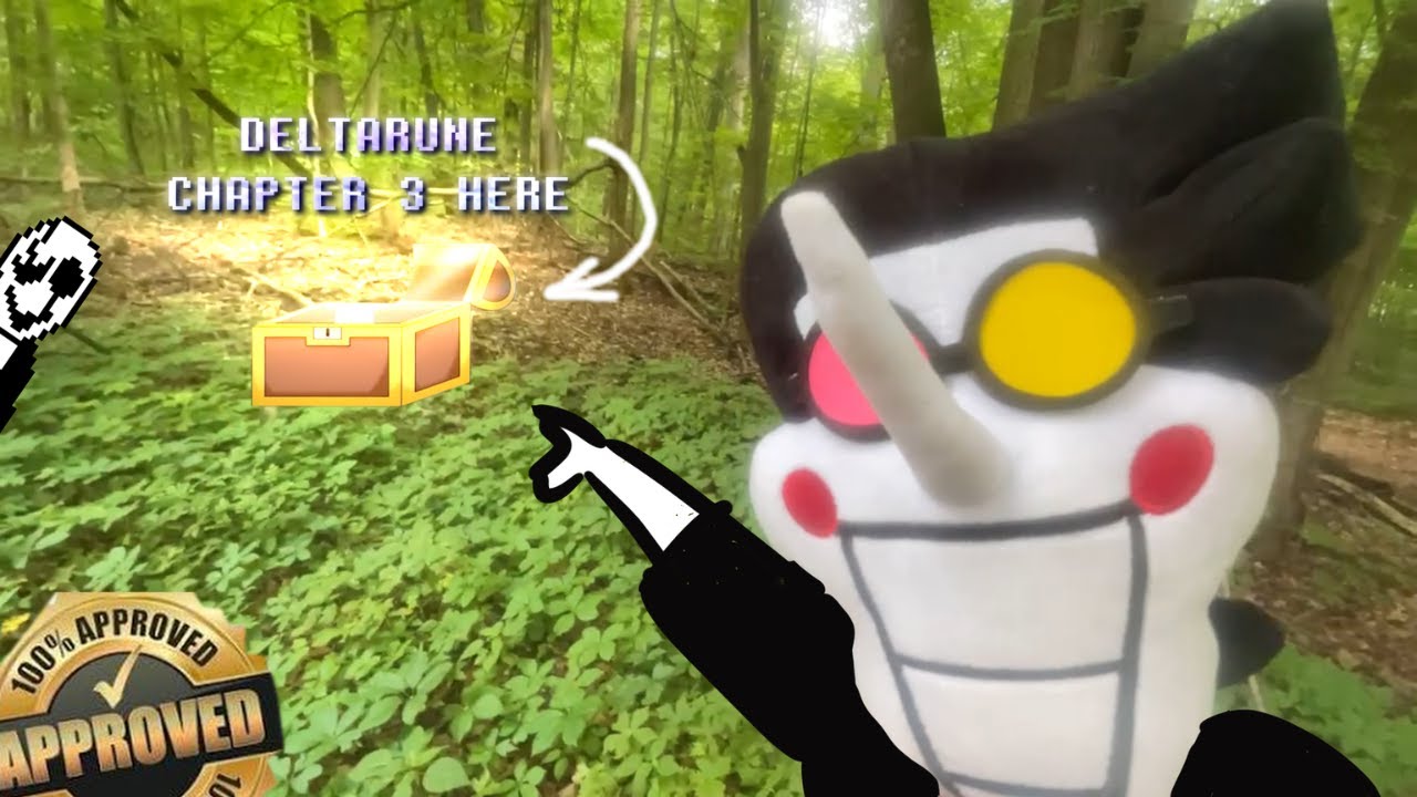 We FOUND Deltarune CHAPTER 3 | Never let Spamton lead you into the woods