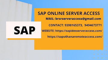 SAP s4hana 1909 functional remote access