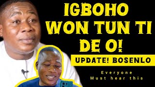 UPDATE! IGBOHO WON TUN TI DE O! || EVERYONE MUST HEAR THIS 