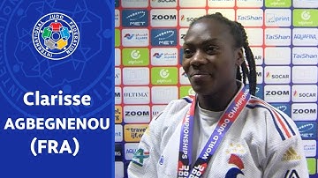 Clarisse AGBEGNENOU (FRA) - World Judo Championships Doha 2023 GOLD Medalist / - 63 kg