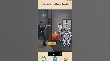 Nightmare Puzzles Level 6 Solution | Help The Alien Avoid Being Detected