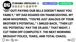My Father Disowned Me At Thanksgiving, So I Financially Disowned My Entire Family