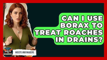 Can I Use Borax To Treat Roaches In Drains? - Insects and Invaders