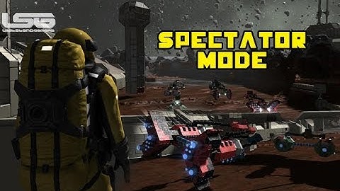 Space Engineers - Cinematic Camera Mode & Suit Colourization Drills