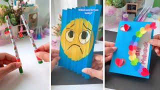 Creative Paper Crafts When You’re Bored | Easy Paper Craft | School Supplies #Diy #Art