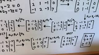 Matrices #6 - REF and RREF on Calculator Tutorial