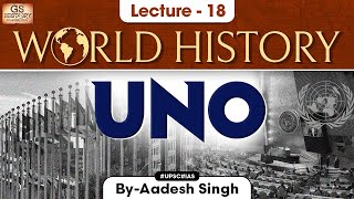 United Nations Organization | world History series | Lecture  18 | UPSC GS History by Aadesh Singh