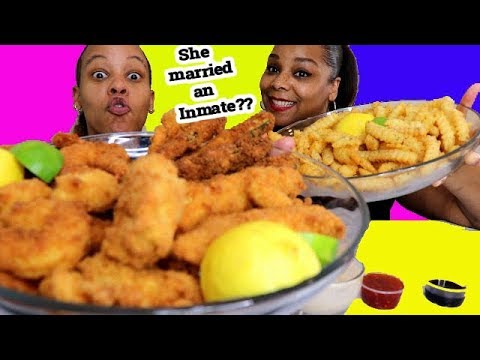 crabs Fried King Crab Seafood Boil Mukbang
