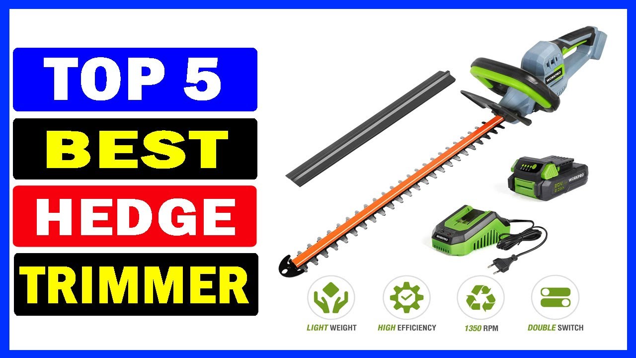 Top 5 Best Hedge Trimmer Of 2025 - YouTube