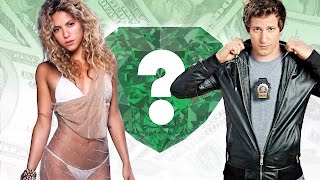 WHO’S RICHER? - Shakira or Andy Samberg? - Net Worth Revealed!