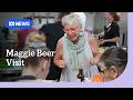 Cooking icon Maggie Beer trains aged care chefs in Alice Springs | ABC NEWS