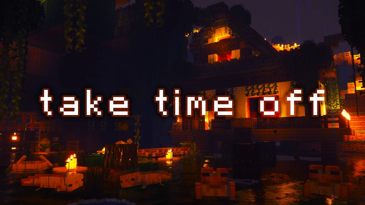 forget about it, just relax... (minecraft music w/ heavy rain)