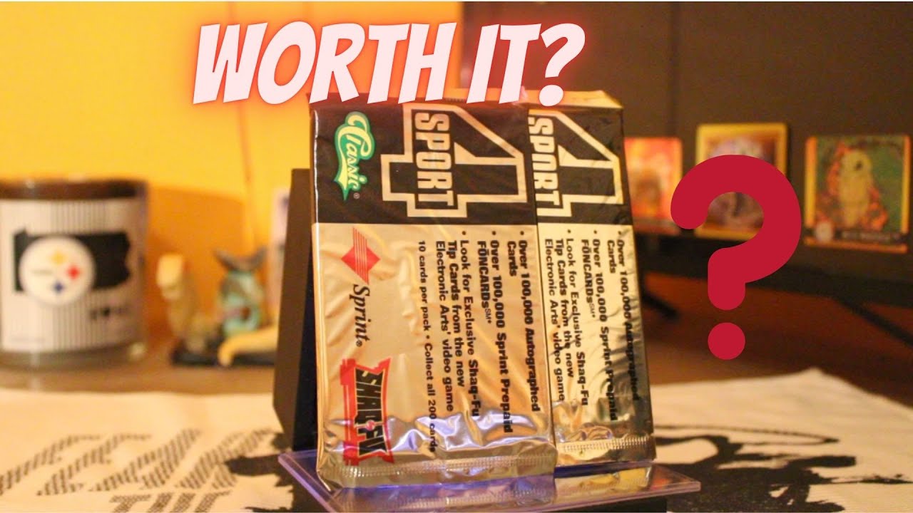 *PACK OPENING* 4 Sport 1994 Card Pack! Is It Worth It?