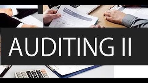 Chapter 8-Part 2-Auditing II Audit Planning-Fac 406 Acct422