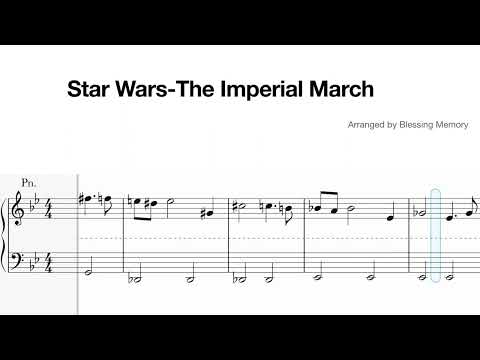 The Imperial March (임페리얼 마치) (쉬운 악보) - Star Wars