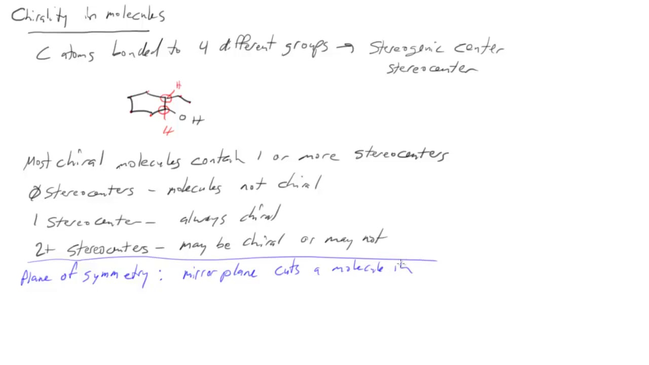 4 3 Stereogenic Centers Chemistry Libretexts