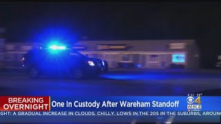 One Man Charged After Wareham Standoff Ends Peacefully