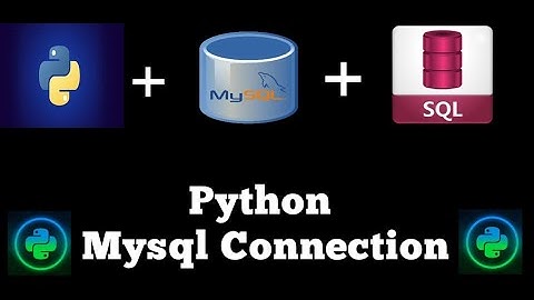 #3 Python Mysql Connection