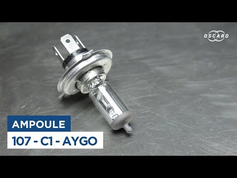 Comment changer l'Ampoule H4  - Peugeot 107 - Citroën C1 - Toyota Aygo