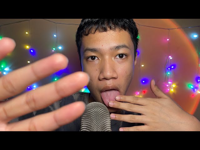 Spit Painting ASMR 💦🎨 (lots of mouth sounds)